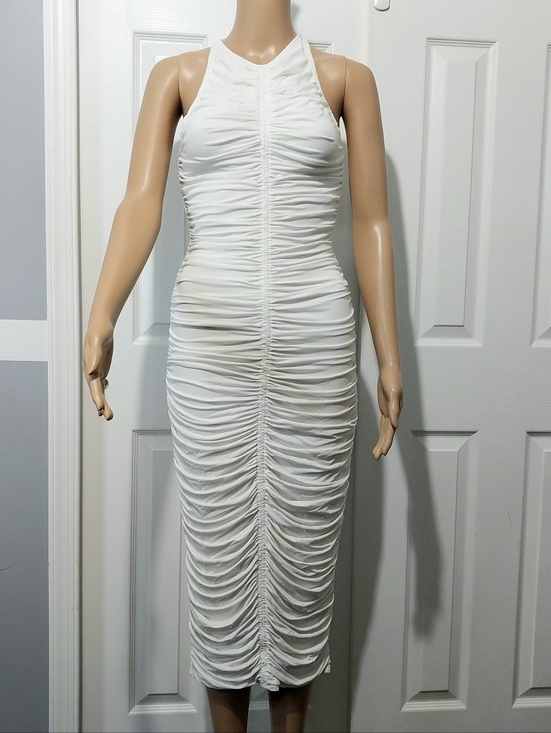 A.L.C. Dresses & Skirts - A.L.C. Adrienne‎ Ruched Midi Dress, Size S